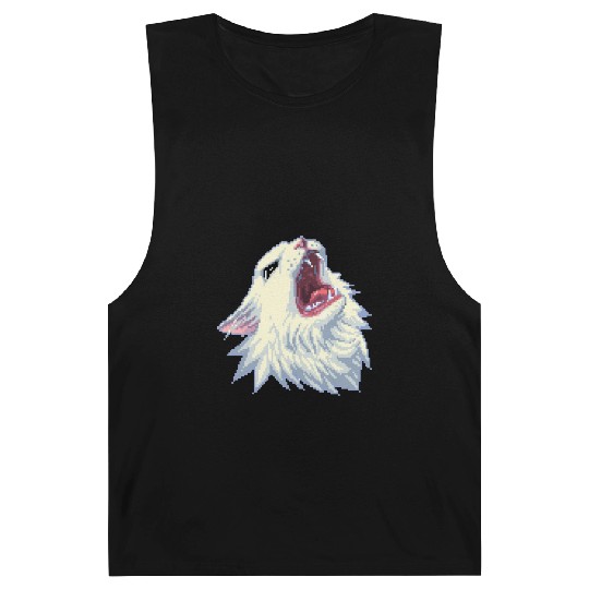 8 bit Screamin Thurston the Cat meme 2 Barnard Tanks