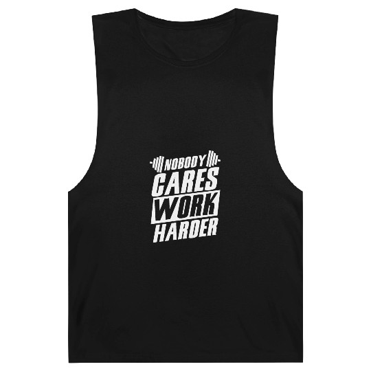Deadlifter Deadlifting Nobody cares work harder Barnard Tanks