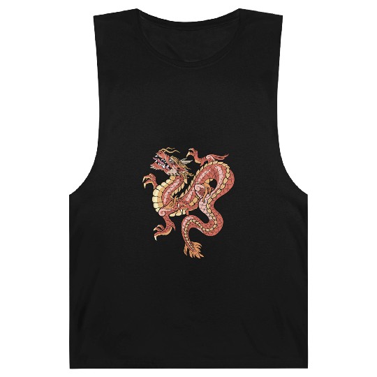 big red chinese dragon Barnard Tanks