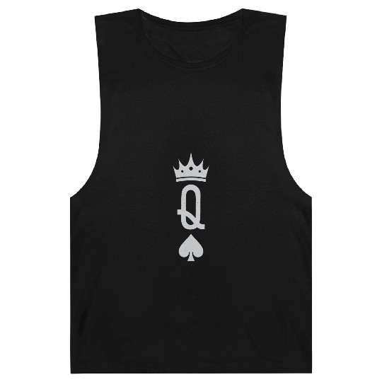 The queen of spades novelty poker player gift Barnard Tanks