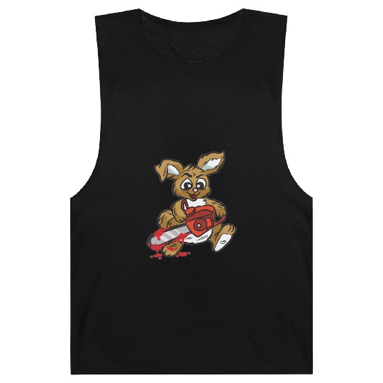 BAD BUNNY WITH CHAINSAW Barnard Tanks