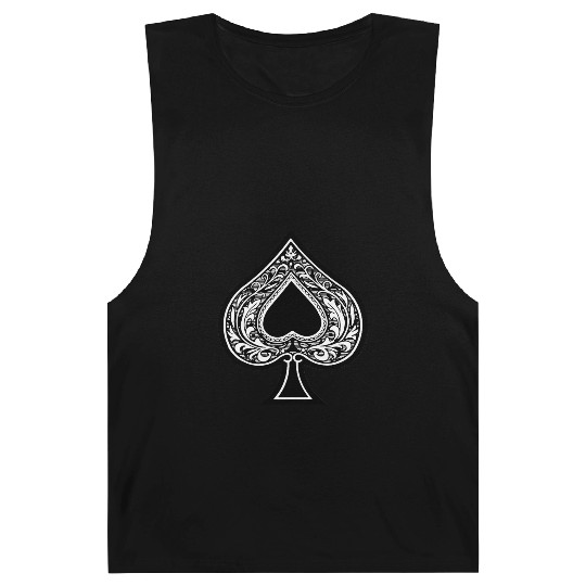 Poker spade - King Spade - Poker card Barnard Tanks