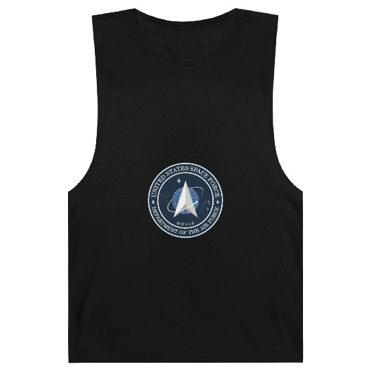 New Space Force Logo 2020 USSF Barnard Tanks
