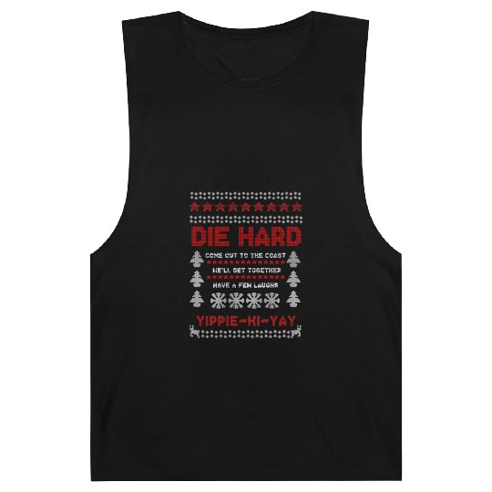 Die Hard Christmas Jumper Barnard Tanks