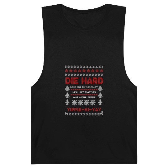 Die Hard Christmas Jumper Barnard Tanks