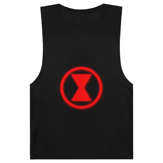 Neon Black Widow Barnard Tanks