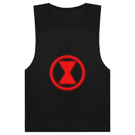 Neon Black Widow Barnard Tanks