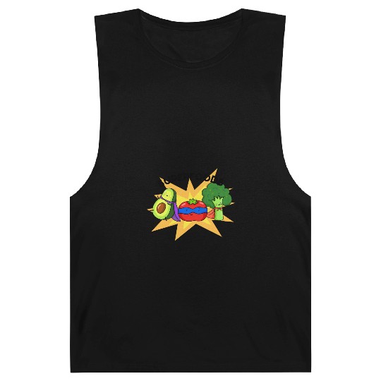 Superfoods Cute Vegetable Pun Barnard Tanks