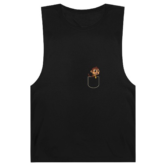 Ape In The Pocket Gift Monkey Pocket Barnard Tanks