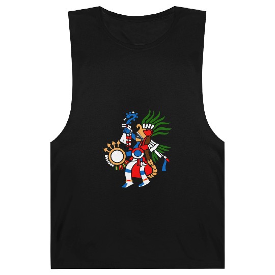 Aztec Symbol Aztec God of War Huitzilopochtli Barnard Tanks