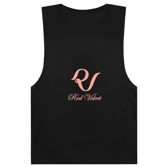 Red velvet kpop group logo design Barnard Tanks