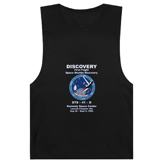 NASA Space Shuttle STS-41-D Vintage Crew Barnard Tanks
