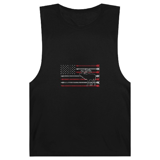 American Flag Elk Hunting Barnard Tanks - Crossbow Hunting