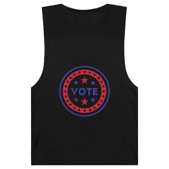 Vote US Election 2020 stars and stripes Barnard Tanks