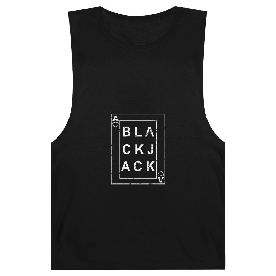 Vintage BlackJack Ace Of Hearts Twenty One Gift Barnard Tanks