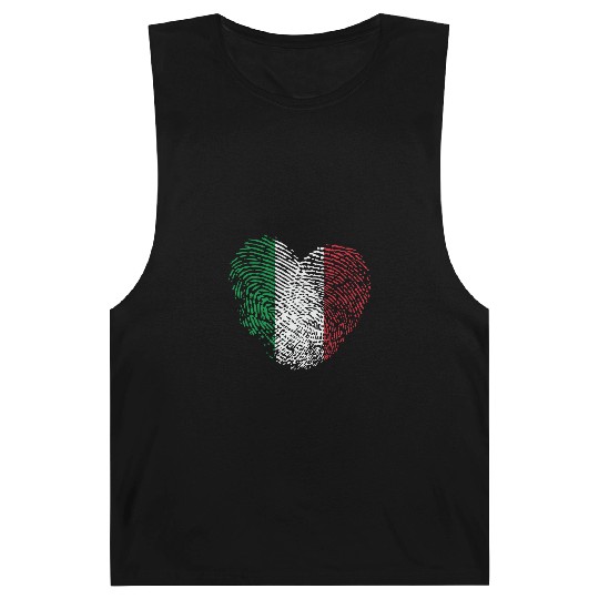 Italy in my DNA: italy Heart Barnard Tanks
