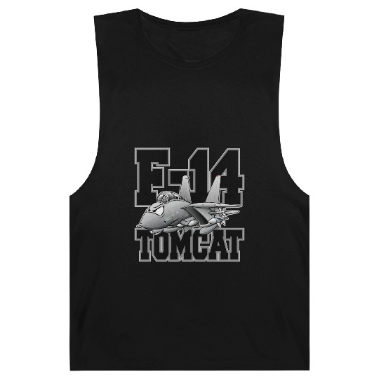 F-14 Tomcat Military Fighter Jet Aircraft Cartoon Barnard Tanks