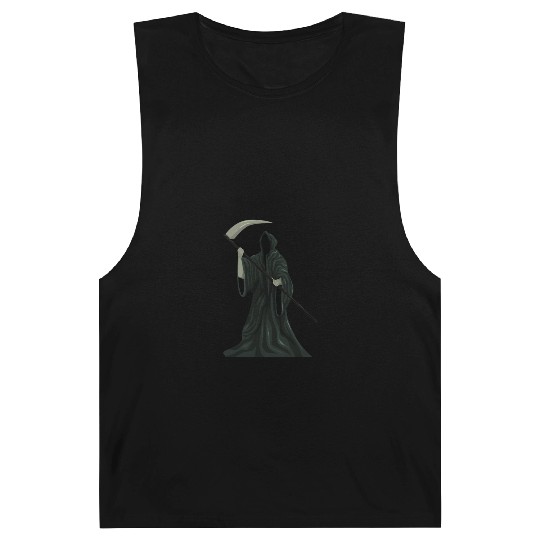 Grim Reaper | Death | Halloween Barnard Tanks