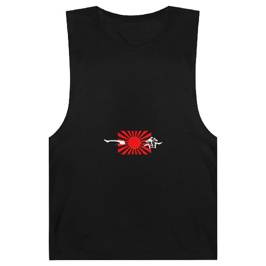 Afro Samurai Headband White Barnard Tanks