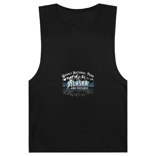 Denali National Park Alaska Ak Usa Moose Souvenir Barnard Tanks