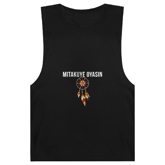Native American Pride I Lakota Tribe Teton Sioux N Barnard Tanks