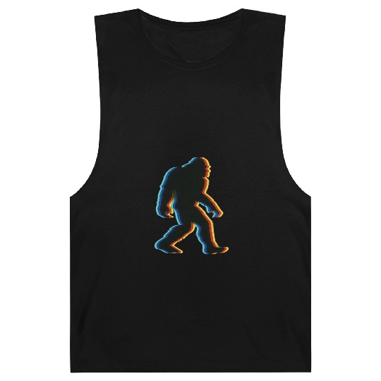 Surrealistic Sasquatch Vintage Barnard Tanks