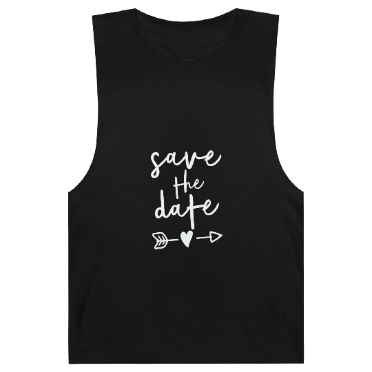 Bride Couple Engagement Save The Date Wedding Barnard Tanks