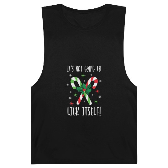 Its Not Going to Lick Itself Xmas Barnard Tanks