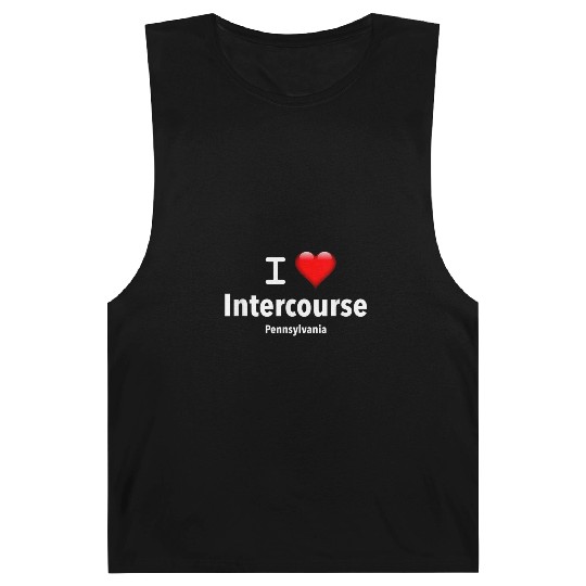 I Love Intercourse Pennsylvania Barnard Tanks