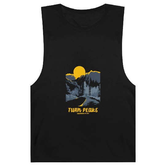 Twin Peaks Welcome To Twin Peaks Poster Barnard Tanks