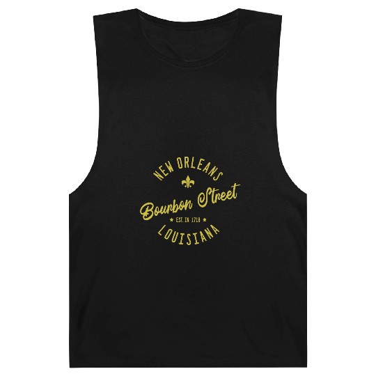 New Orleans Bourbon Street Jazz Barnard Tanks