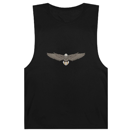 Bald Eagle Flying Cool Eagle Lovers Barnard Tanks