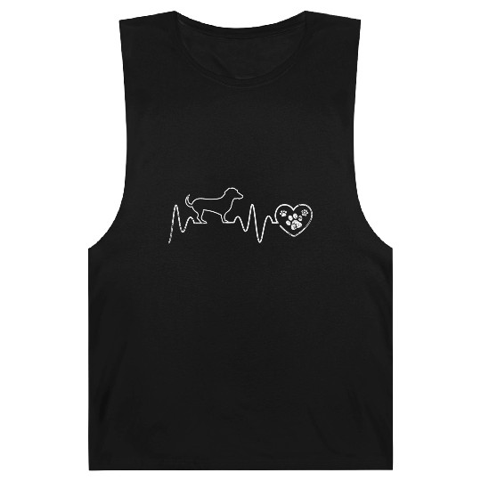 Heartbeat Dachshund Barnard Tanks
