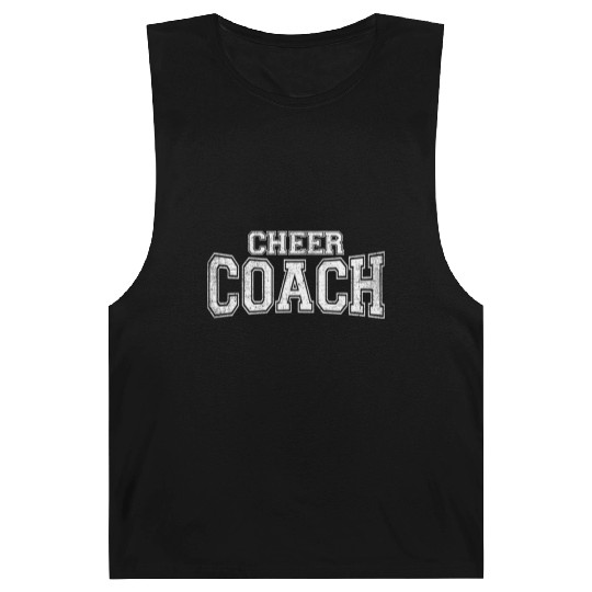 Cheer Coach Cheerleading Coaches Team Barnard Tanks