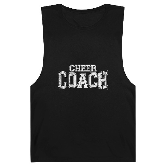 Cheer Coach Cheerleading Coaches Team Barnard Tanks