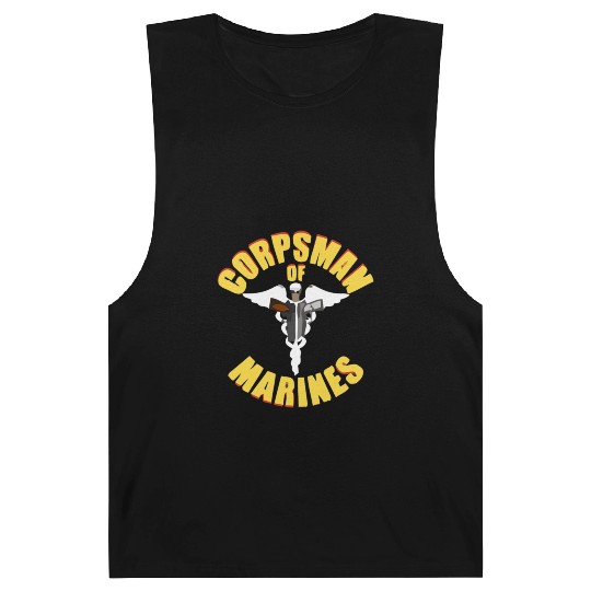 Us Navy Corpsman 8404 Fmf Veteran Front & Back Des Barnard Tanks