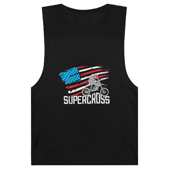 Supercross Motocross Racing Biker Barnard Tanks