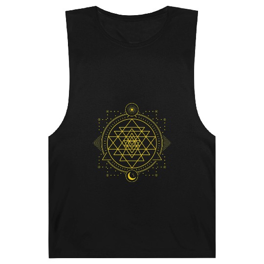 Sri Yantra Geometry Chakra Sun and Moon Barnard Tanks