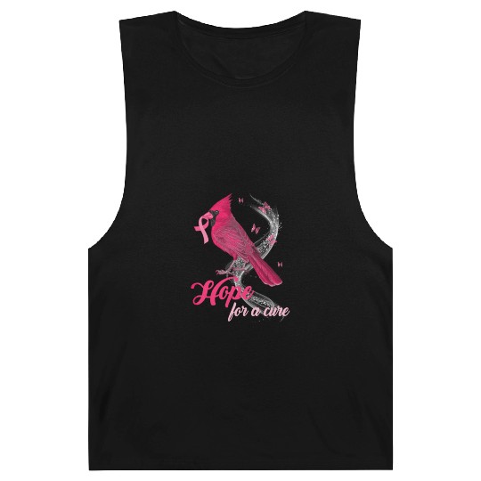 Breast Cancer Cardinal bird hope for a cure Barnard Tanks