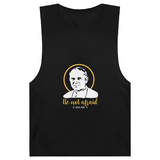 Saint John Paul II JP2 Catholic Pope Religion Barnard Tanks