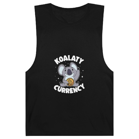 Koalaty Currency Funny Bitcoin Koala Quote BTC Barnard Tanks