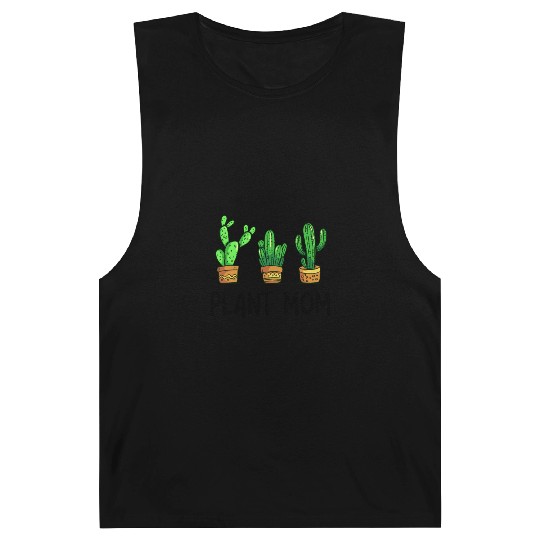 Plant Mom Funny Cactus Succulent Barnard Tanks