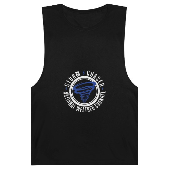 National Weather Channel Crew Funny Storm Chaser Barnard Tanks