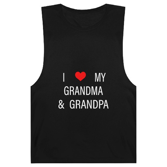 I Love My Grandma and Grandpa Barnard Tanks