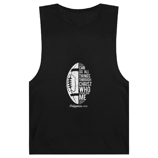 Christian Football Player I Can Do All Things Barnard Tanks
