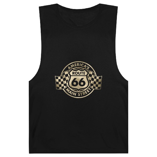 Route 66 America'S Main Street Glam Barnard Tanks