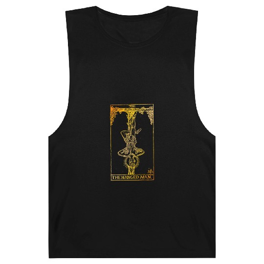 The Hanged Man Vintage Tarot Card Barnard Tanks