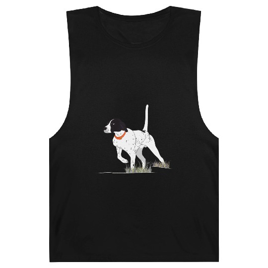 Bird Hunting Hunter English Pointer Dog Barnard Tanks