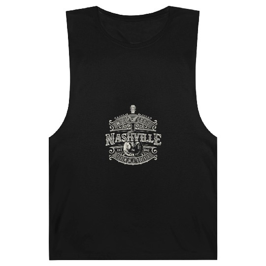 Music City Nashville Guitar Barnard Tanks