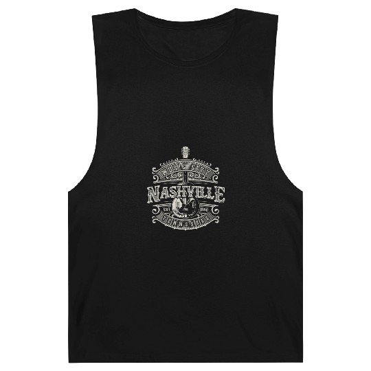 Music City Nashville Guitar Barnard Tanks